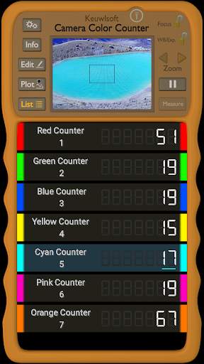 Camera Color Counter screenshot 1