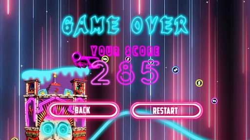 Neon Car Hill Climb 2020 स्क्रीनशॉट 4