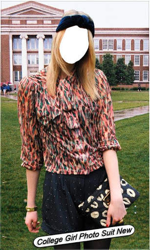 College Girl Photo Suit New screenshot 4