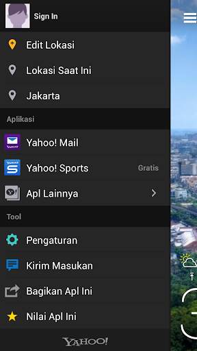 Yahoo Cuaca screenshot 7