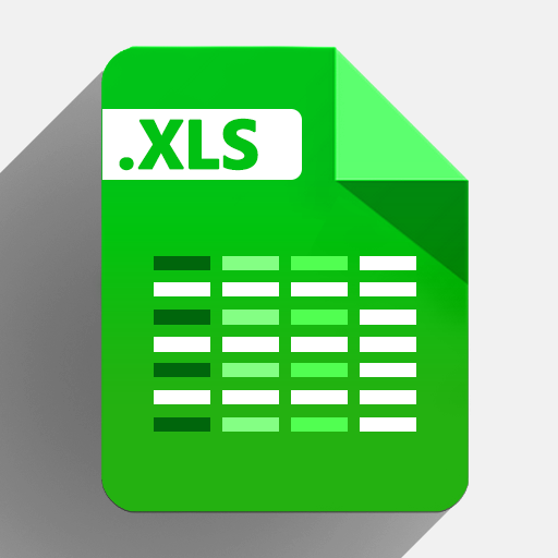 Xls file viewer xlsx file read icon