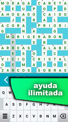 Crucigrama gratis screenshot 2