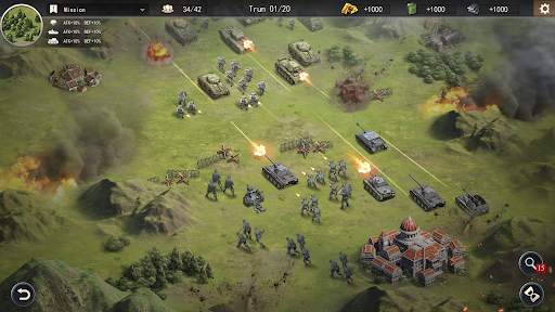 第二次世界大戦：戦略ゲームWW2サンドボックス戦術 screenshot 3