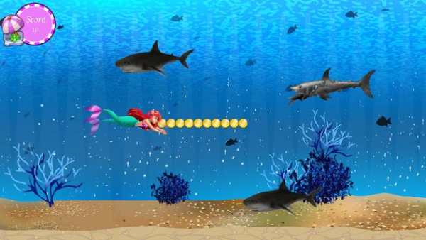 Mermaid Shark Attack screenshot 1