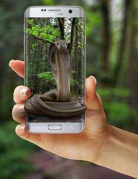 Cobra Snake attack on Phone Prank screenshot 3