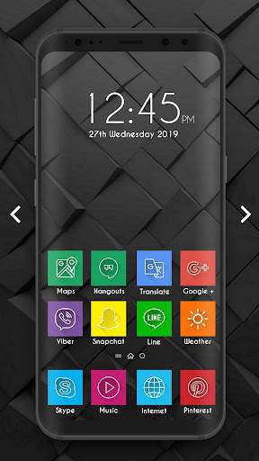 Material Theme and Launcher screenshot 2