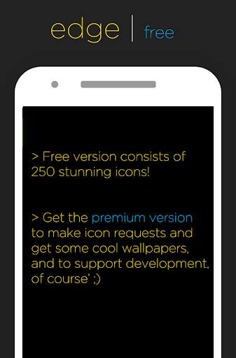 Edge - Icon Pack (Free) screenshot 5