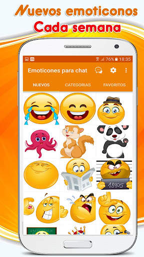 Emoticons for whatsapp emoji Pro screenshot 1