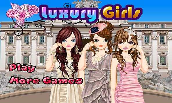 Luxury Girls - clothes games screenshot 1