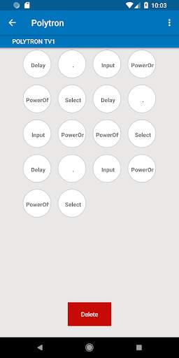 TV Remote Polytron 6 تصوير الشاشة