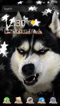 Funny Husky launcher theme screenshot 3