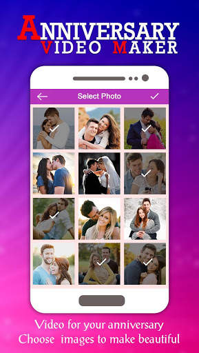 Anniversary Video Maker with Song & Music screenshot 1