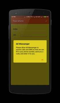 dd Messenger : Chat - Audio Call - Share files screenshot 6