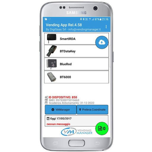 Vending App Gestione Distributori Automatici screenshot 1