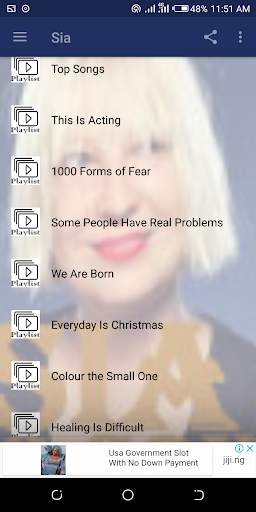 Sia Songs screenshot 2