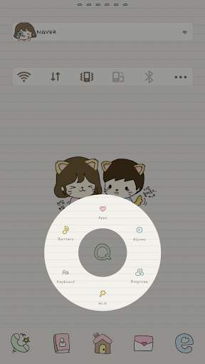 Jealousy dodol luancher theme screenshot 4