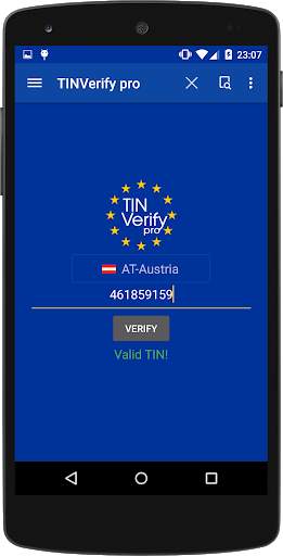 TIN Verify pro screenshot 1