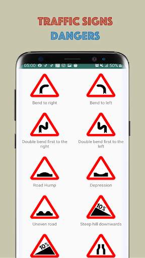 ⛔️ Traffic Signs Game: Driving school screenshot 3