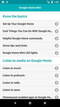 User Guide for Google Home Mini screenshot 1