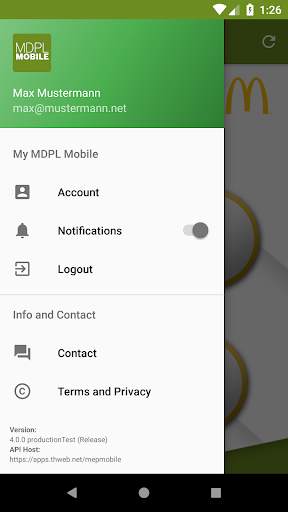 MDPL (MEP Mobile) screenshot 2