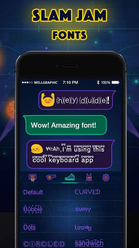 Color Keyboard Theme - Slam Jam Emoji & Gif screenshot 3