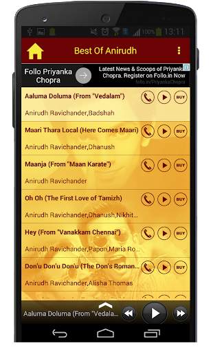 Best Of Anirudh Songs screenshot 4