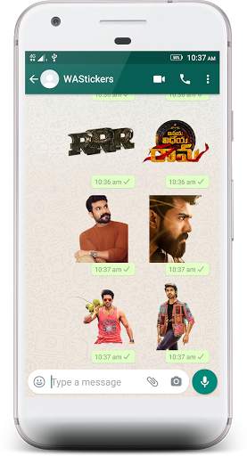 Ram Charan Stickers 4 WhatsApp screenshot 8