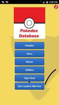 PokeDict - Pokedex database screenshot 1
