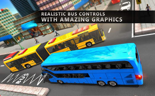 Coach Bus Driving: Free City Bus Games screenshot 3