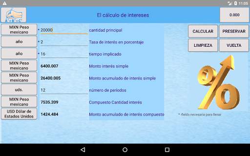 Fórmulas Calc Conversor "a la Mano" screenshot 10