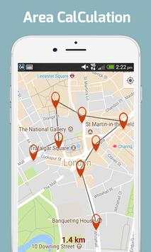 GPS Area Calculator - Geo Map Distance Measurement screenshot 2