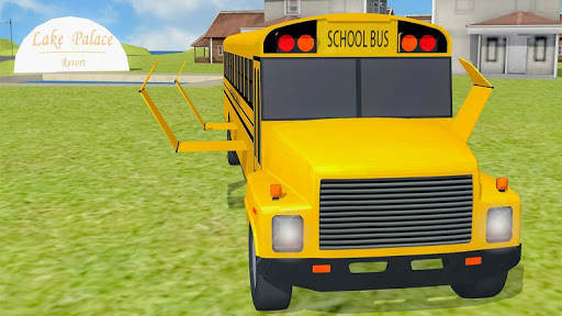 Flying School Bus simulator screenshot 1