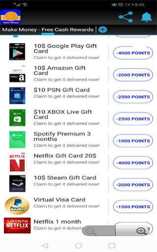 Make Money Easy - Free Gift Cards स्क्रीनशॉट 2