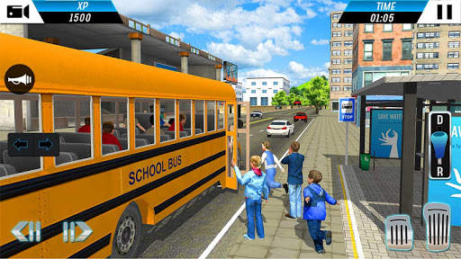 Sopir Transportasi Bus Sekolah 2019 - Bus Driver screenshot 1