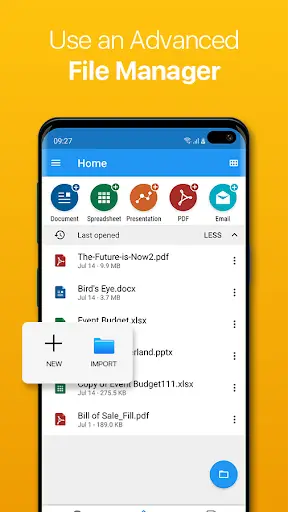 OfficeSuite Pro   PDF (Trial) स्क्रीनशॉट 5