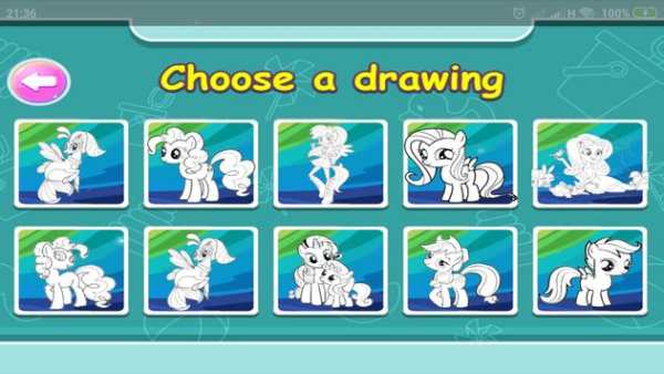 coloring pony horse game free screenshot 6