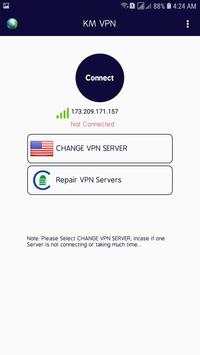 KM VPN screenshot 3
