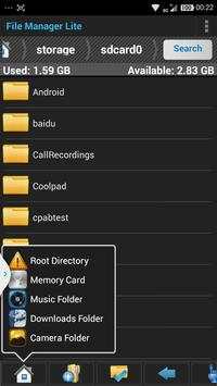 File Manager Lite screenshot 4
