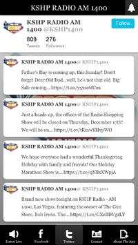 KSHP RADIO AM 1400 screenshot 2
