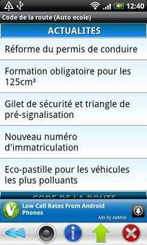 Code de la route (Auto ecole) screenshot 8