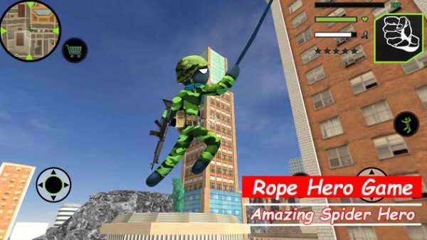 Rope Hero Game screenshot 4