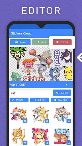 Stickers Cloud & Sticker Maker screenshot 1