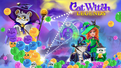 Bubble Shooter Witch 2021 - Magic Puzzle POP Games screenshot 7