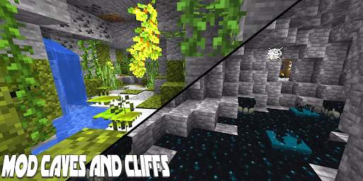 Caves and Cliffs Update Mod for Minecraft - MCPE screenshot 1