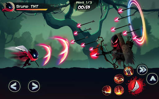 Shadow Stickman: Fight for Jus screenshot 2