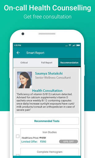 Healthians -Full Body Health Checkup & Blood Tests screenshot 3
