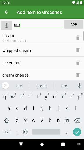 Our Groceries Shopping List screenshot 4
