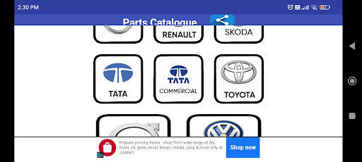 Parts Catalogue screenshot 12