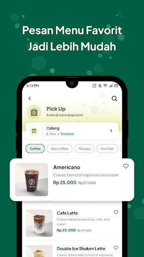 Fore Coffee screenshot 2