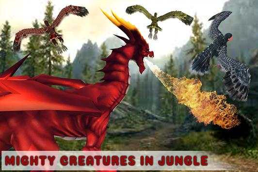 Scary Harpy 3D Jungle Sim screenshot 14